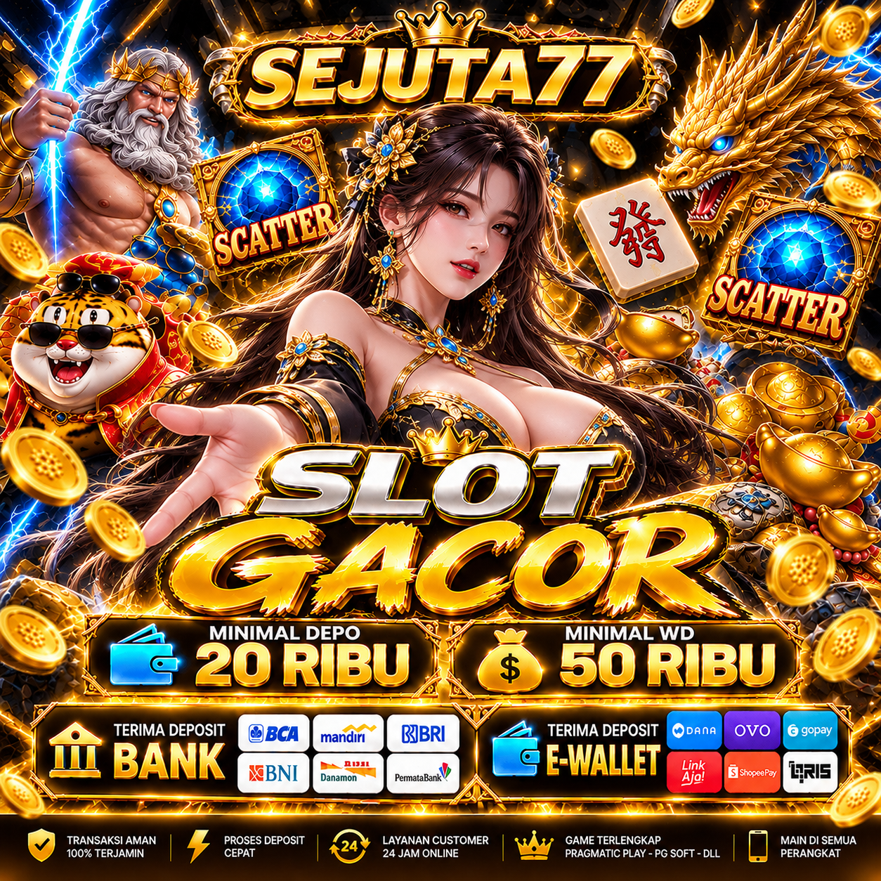 SEJUTA77: Berikut Situs Slot Gacor Hari Ini Link Maxwin Slot777 Resmi Slot Gacor 777 Terbaru